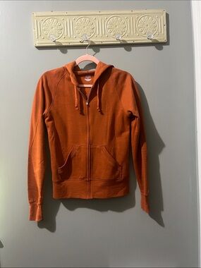Soffe Orange Zip-Up Hoodie